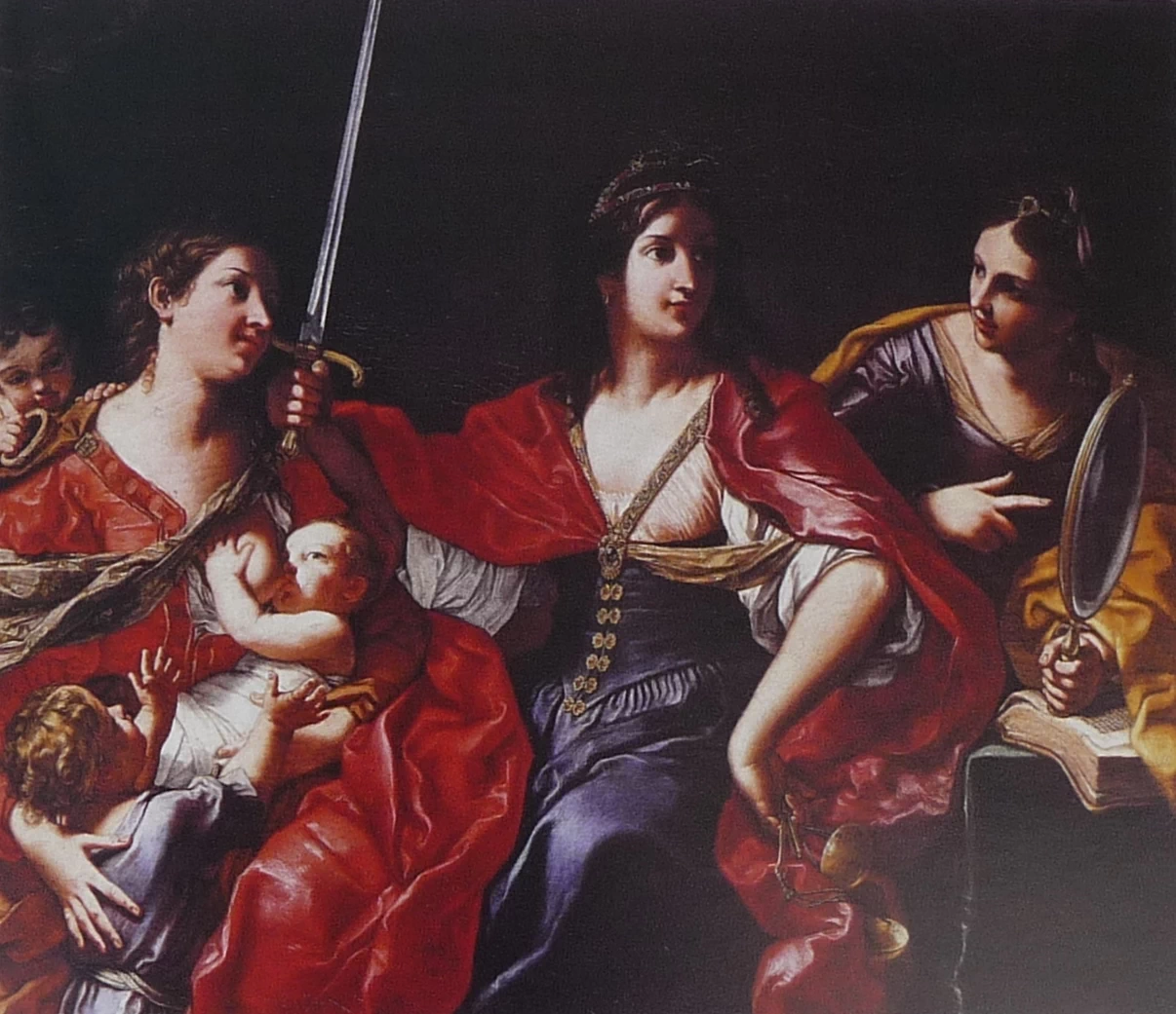 Giustizia. carità e prudenza - Warburg
